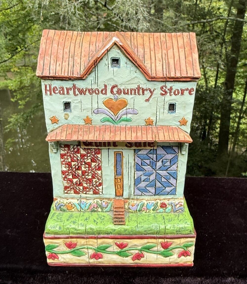 2004 Jim Shore Heartwood Creek “Country Store” Eight On Point No Box EUC